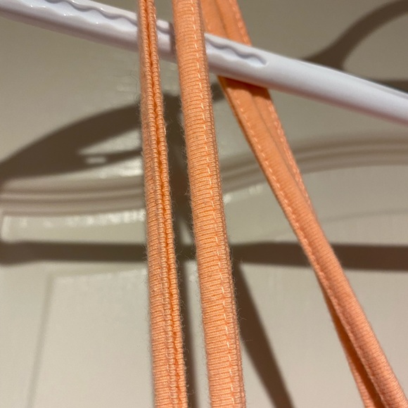 🪴Hollister - Coral Orange Stretchy Lace Summer Dress - Picture 5 of 11